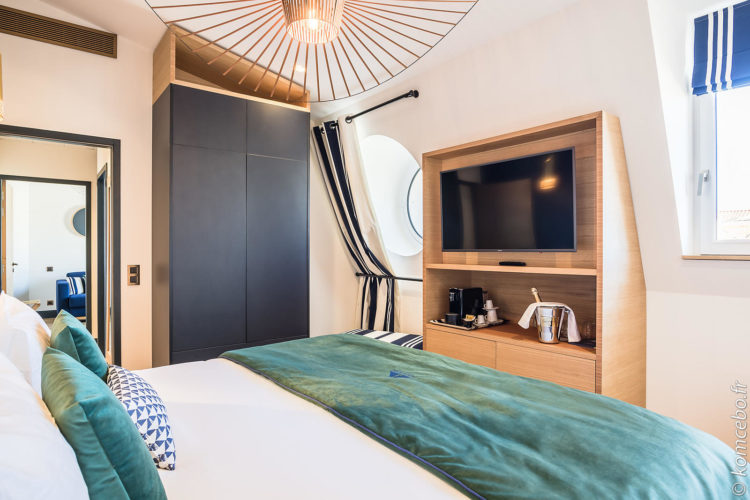 Madison saint jean de luz Hôtel quatre étoiles suite